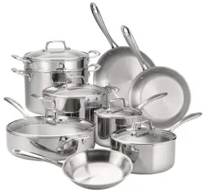 Tramontina Tri-Ply Clad 14pc set China 2