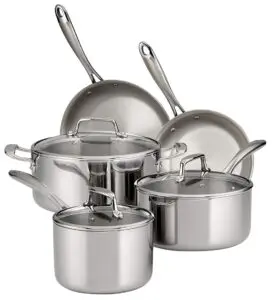 Tramontina TriPly Clad 8pc set China