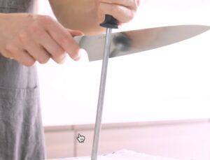 Honing a Knife Honing a Knife