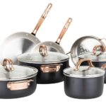 Viking 3-ply Black and Copper 10pc Set Viking 3-ply Black and Copper 10pc Set