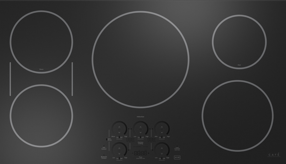 Cafe 36 in induction cooktop