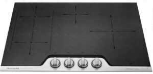 Frigidaire Professional Induction cooktop, angled view Frigidaire Professional Induction cooktop, angled view