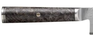 Miyabi Black handle closeup Miyabi Black handle closeup