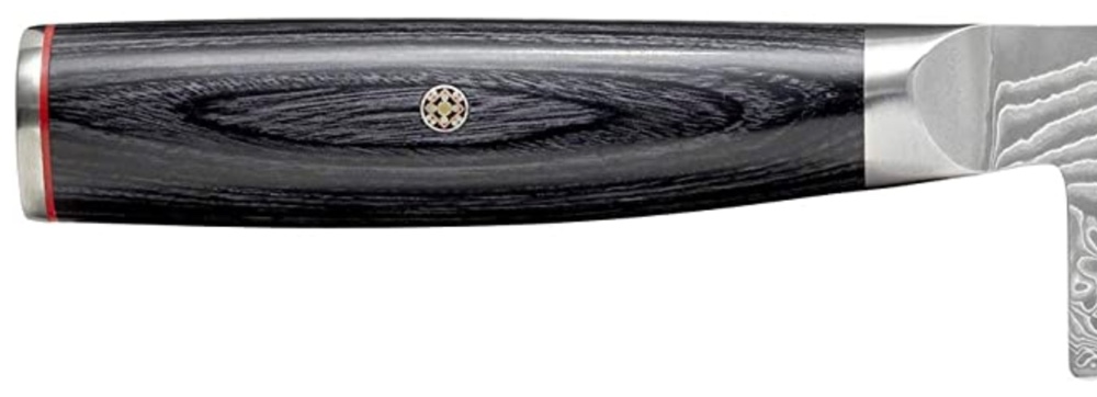 Miyabi Kaizen II handle closeup Miyabi Kaizen II handle closeup