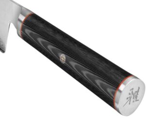 Miyabi Kaizen handle closeup Miyabi Kaizen handle closeup