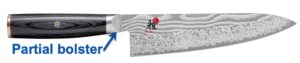 Miyabi partial bolster callout Miyabi partial bolster callout