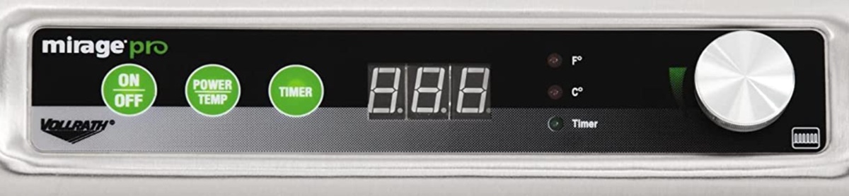 Vollrath Mirage Pro control panel