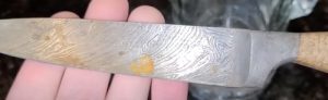 Rusty Damascus Steel Rusty Damascus Steel