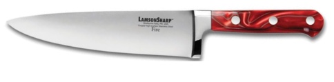 Lamson Premier Forged chef knife Fire handle Lamson Premier Forged chef knife Fire handle