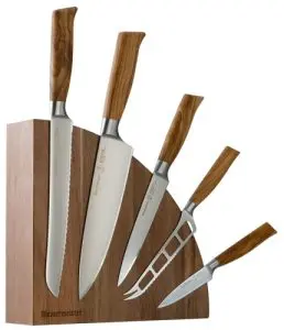 Messermeister Oliva Elite 6pc set w:magnetic block Messermeister Oliva Elite 6pc set w:magnetic block