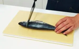 Hasegawa cutting board with fish Hasegawa cutting board with fish