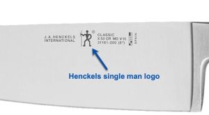 Henckels logo callout Henckels logo callout