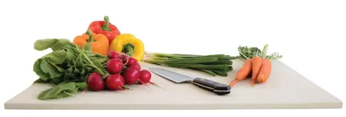 NoTrax Sani-Tuff cutting board with vegetables NoTrax Sani-Tuff cutting board with vegetables