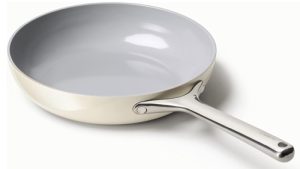 Caraway nonstick fry pan in cream Caraway nonstick fry pan in cream