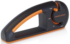 Sharp Pebble Orange Ninja 4 Stage Pull Through Knife Sharpener Sharp Pebble Orange Ninja 4 Stage Pull Through Knife Sharpener