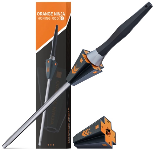 Sharp Pebble Orange Ninja Honing Rod Sharp Pebble Orange Ninja Honing Rod