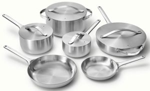 Caraway Stainless Cookware and Minis Set Caraway Stainless Cookware and Minis Set