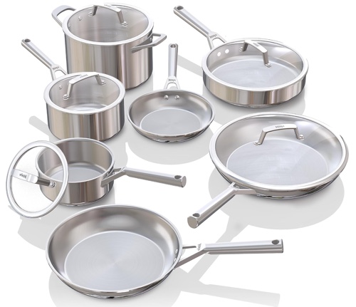 Ninja Everclad Stainless 12 pc cookwrae set Ninja Everclad Stainless 12 pc cookwrae set