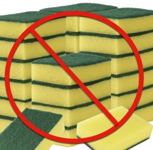 No Abrasive Scrubbing Pads No Abrasive Scrubbing Pads